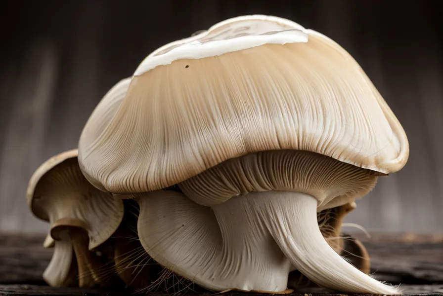 primer brote de melena de león en bolsa de cultivo